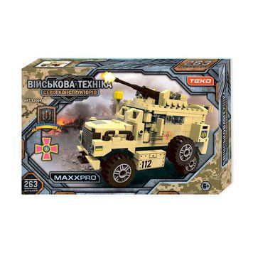 Конструктор "Військова техніка" 42084, "Teko", 263 деталі, бронетранспортер MAXXPRO 147031 фото