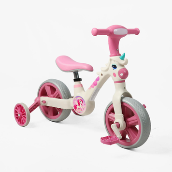Велосипед-трансформер BestTrike колеса 10&rsquo;&rsquo; музика та підсвічування з&rsquo;ємні педалі та бокові колеса JM-0410-4 193676 фото