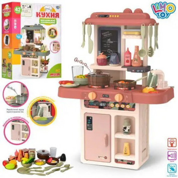 Дитяча кухня Limo Toy 889-190 , мийка з водою, світло, звук, 36 предметів 889-190 фото