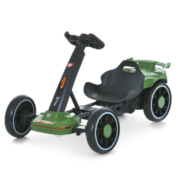 Дитячий електрокарт Bambi M 6145(A)EBR-10 хакі, 12V, 2&times;35W, Bluetooth, пульт 2.4G M 6145(A)EBR-10 фото