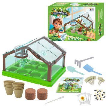 Ботанічні експерименти 78522, "4FUN Game Club", ґрунт, теплиця, насіння, інструменти 165068 фото