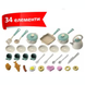Велика дитяча ігрова кухня Doloni 01480/21 зі світлом і звуком кухня для дітей 34 предмети   фото 3