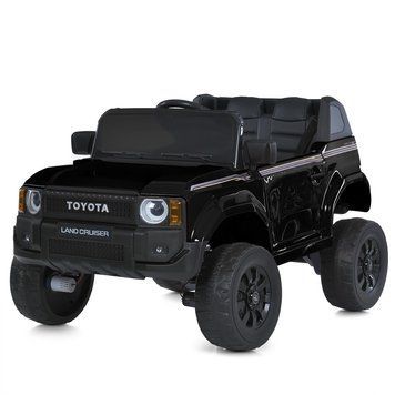 Дитячий електромобіль Toyota Land Cruiser 2155EBLR-2 (24V), 4 мотори, EVA колеса, пульт 2.4G, до 30 кг   фото
