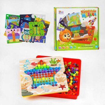 Мозаїка 24749, "4FUN Game Club", 180 елементів, 12 картинок-шаблонів 140678 фото