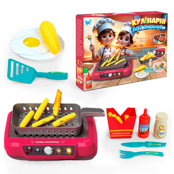 Кулінарні експерименти 24299 від "WToys", підсвічування, звукові ефекти, 13 аксесуарів, продукти змінюють колір, кухонне начиння 154709 фото