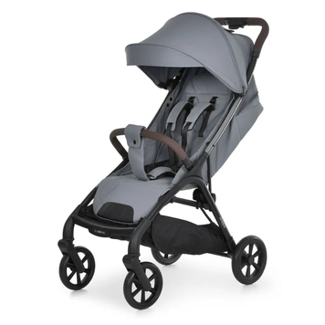 Прогулянкова коляска El Camino ME 1227 Owl Gray дитяча коляска до 22 кг з PU колесами Nougat Beige ME 1227 Owl Gray фото
