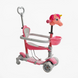 Самокат 5в1 P-63700, Best Scooter, додаткові колеса, захисний бампер, PU колеса зі світлом 166617 фото 1