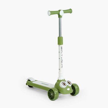 Самокат триколісний Best Scooter Skyper CL 6012, зелений 169237 фото
