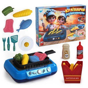 Кулінарні експерименти 41446 "WToys", підсвічування, звукові ефекти, 13 аксесуарів, продукти змінюють колір 154306 фото