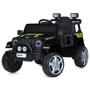 Дитячий електромобіль Джип Bambi M 5103EBLR-2, 12V, 2&times;40W, пульт 2.4G, Bluetooth, EVA-колеса, чорний M 5103EBLR-2 фото