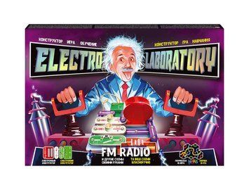 Електронний конструктор "Electro Laboratory. Radio+Piano" Danko Toys ELab-01-03 FMRadio ELab-01-01 фото