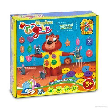 Настільна гра 7383 "Шнурівка і Ґудзик", "4FUN Game Club" 73552 фото