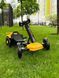 Дитячий електрокарт Bambi M 6145(A)EBR-6 жовтий, 12V, 2&times;35W, Bluetooth, пульт 2.4G M 6145(A)EBR-6 фото 5