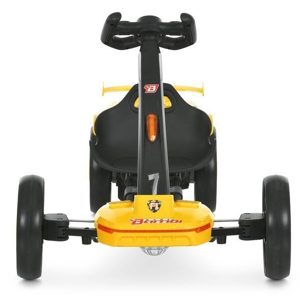 Дитячий електрокарт Bambi M 6145(A)EBR-6 жовтий, 12V, 2&times;35W, Bluetooth, пульт 2.4G M 6145(A)EBR-6 фото