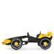 Дитячий електрокарт Bambi M 6145(A)EBR-6 жовтий, 12V, 2&times;35W, Bluetooth, пульт 2.4G M 6145(A)EBR-6 фото 4