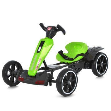 Дитячий електрокарт Bambi M 6277EBR-5 (3100) зелений, 12V, 2&times;35W, Bluetooth, пульт 2.4G M 6277EBR-5 фото